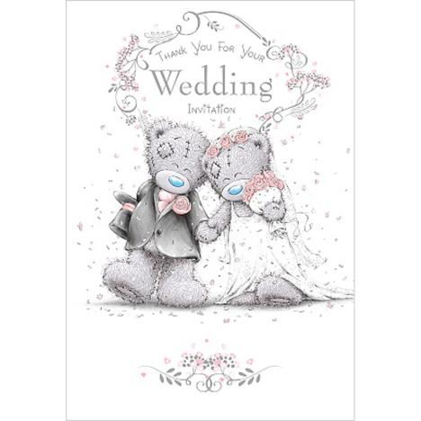 Thank You Wedding Invitation Me To You Bear Wedding Day Card £1.49